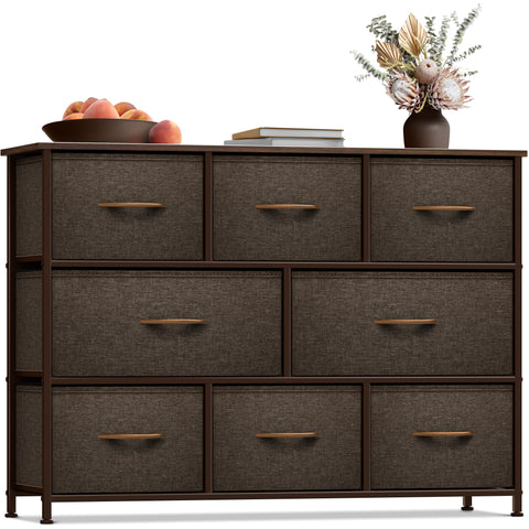 8 Drawer Dresser (Wood Top)