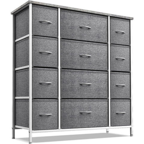 12 Drawer Tall Wide Dresser