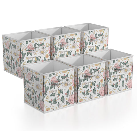 11" Cube Storage Bins (6 Pack)