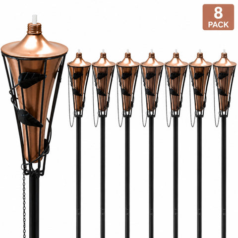 Matney refillable metal torches (4 Pack)