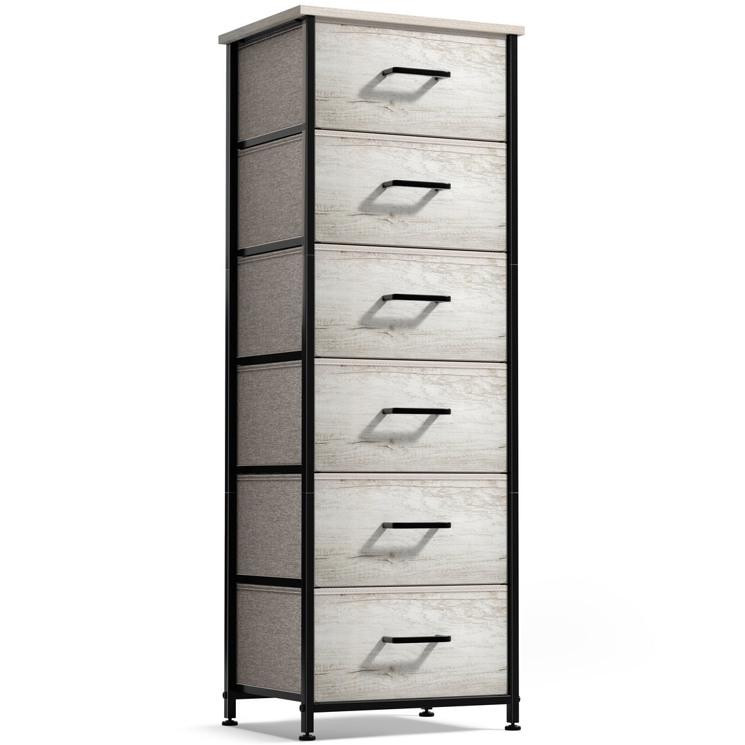 6 Drawer Tall Dresser  Sorbus Home