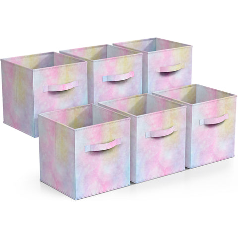 11" Cube Storage Bins (6 Pack)