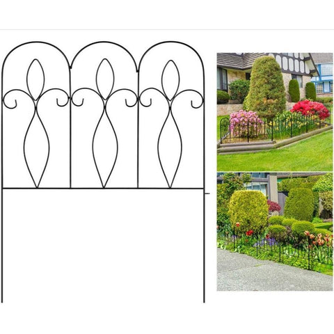 Garden Fence Panels (Set of 5)