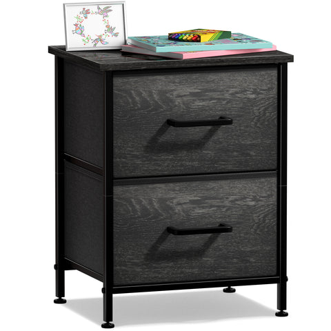 2 Drawer Display Nightstand