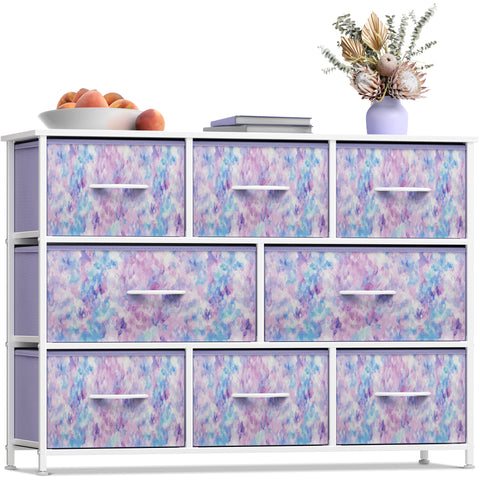 8 Drawer Wide Dresser