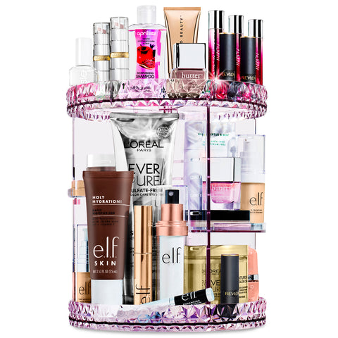 360° Makeup Organizer Carousel