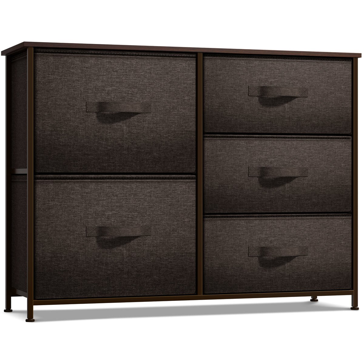 5 Drawer Dresser Nightstand