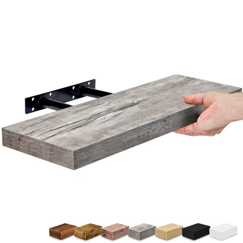Wall Mounted Floating Shelf (1-Piece)