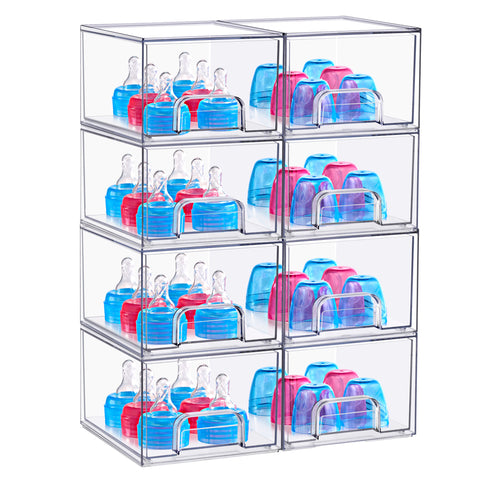 Baby Bottles Storage Drawers