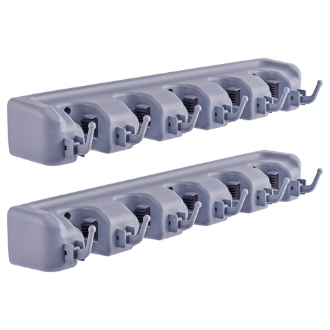 Wall-Mounted Garage & Garden Tool Organizer