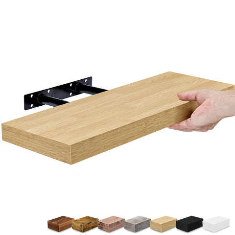 Wall Mounted Floating Shelf (1-Piece)