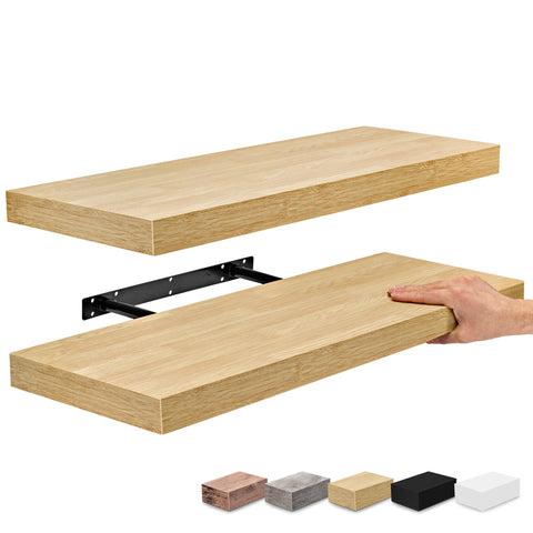 Rectangle Floating Shelves (2 Pack)