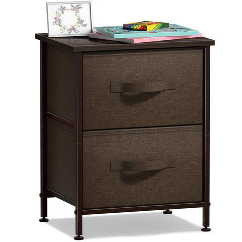 2 Drawer Display Nightstand