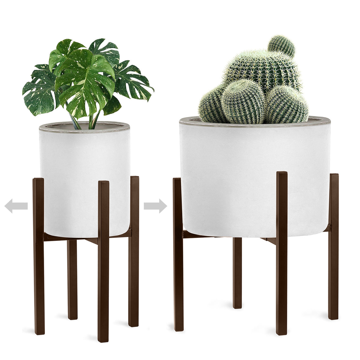 Plant Stand, Adjustable Flower Pot Holder