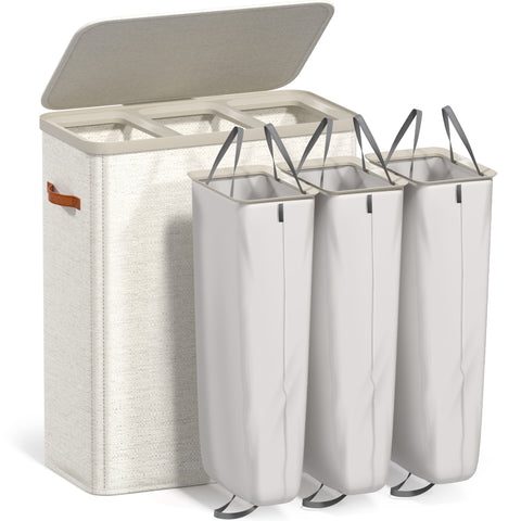 Collapsible Laundry Hamper with Lid - Sorbus Home
