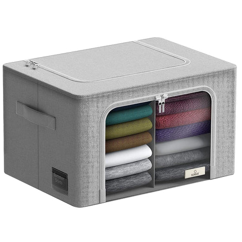 Storage Bins With Frame and Divider (Single Pack)