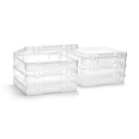 Portable Project Thick Case (6 Pc Clear)