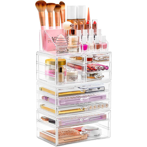 Makeup Organizer Case (9 Drawer 4Pc)