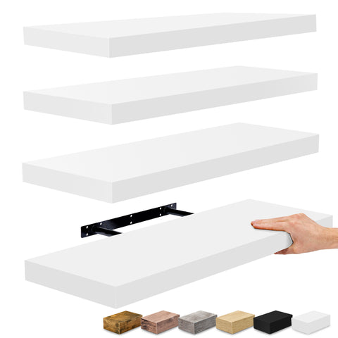 24" Floating Shelves (4 Pk)