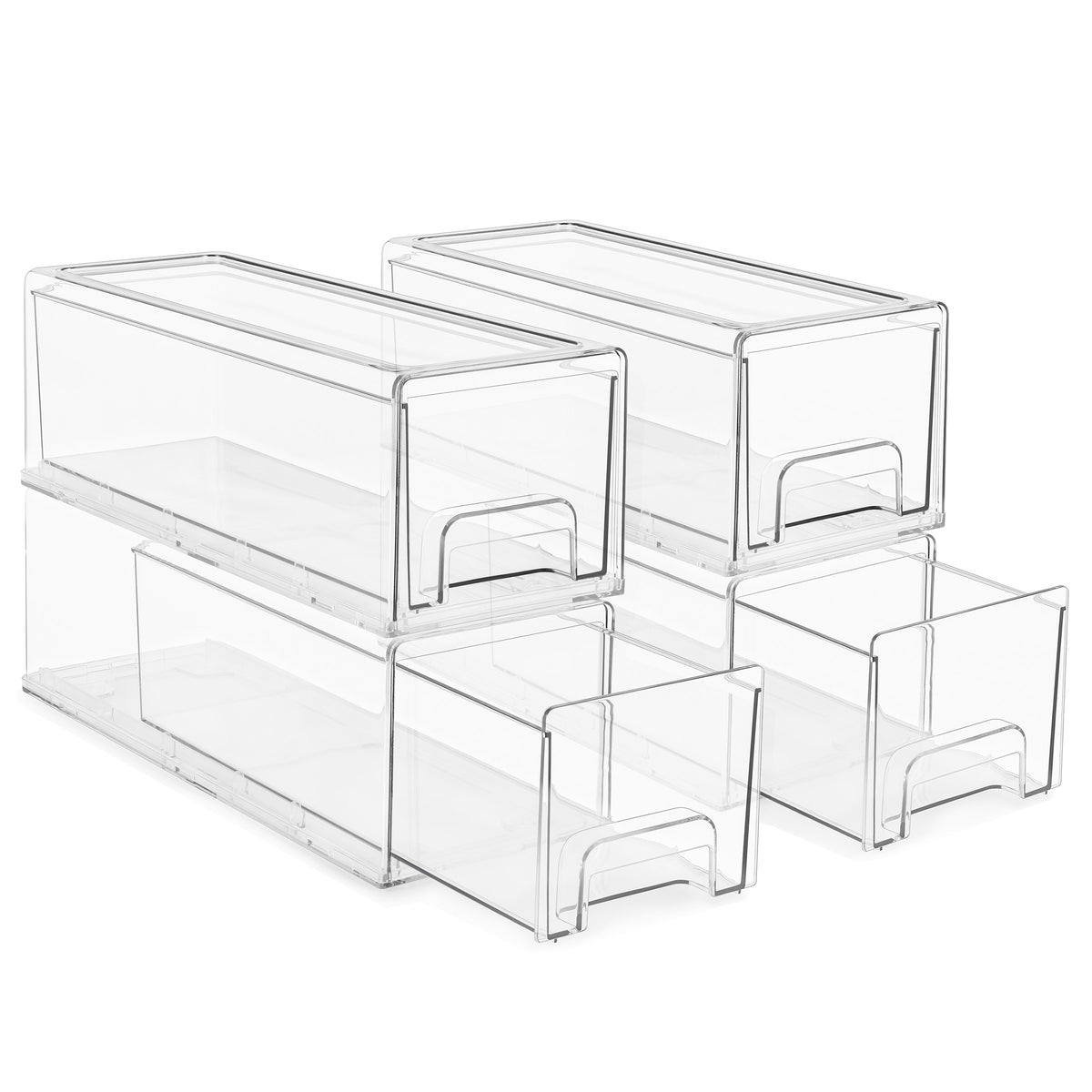 Laundry Drawer Organizers with Handles