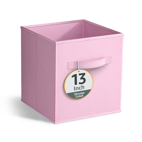 13" Large Cube Storage Bin (Single Pack Pastels)