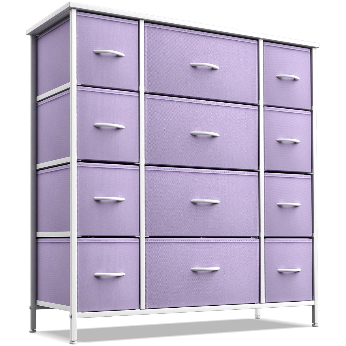 12 Drawer Wide Dresser, Tie-Dye Pink 12 Drawer Wide Dresser, Tie-Dye Pink
