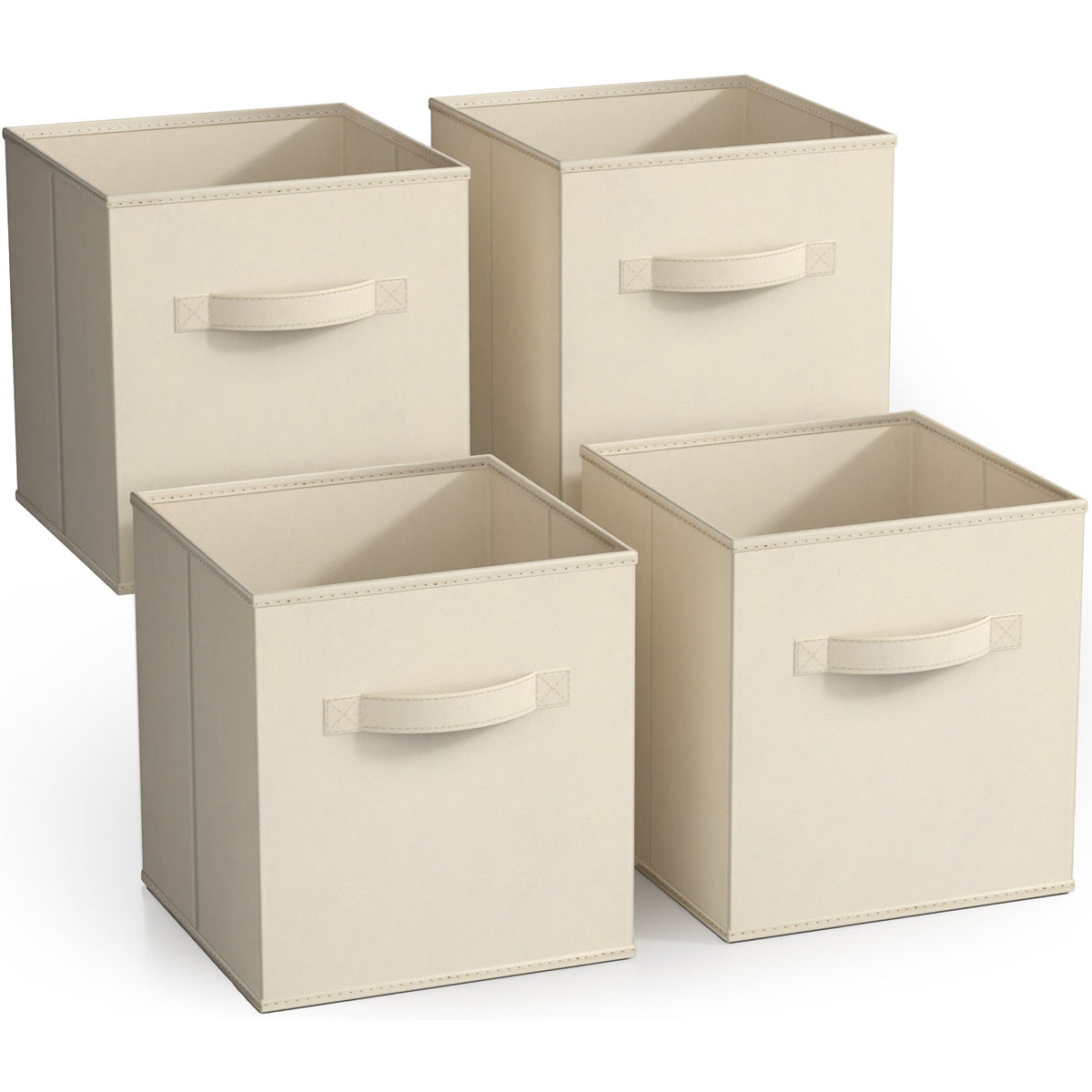 Cube Fabric Storage 11" Bin (4 Pack)