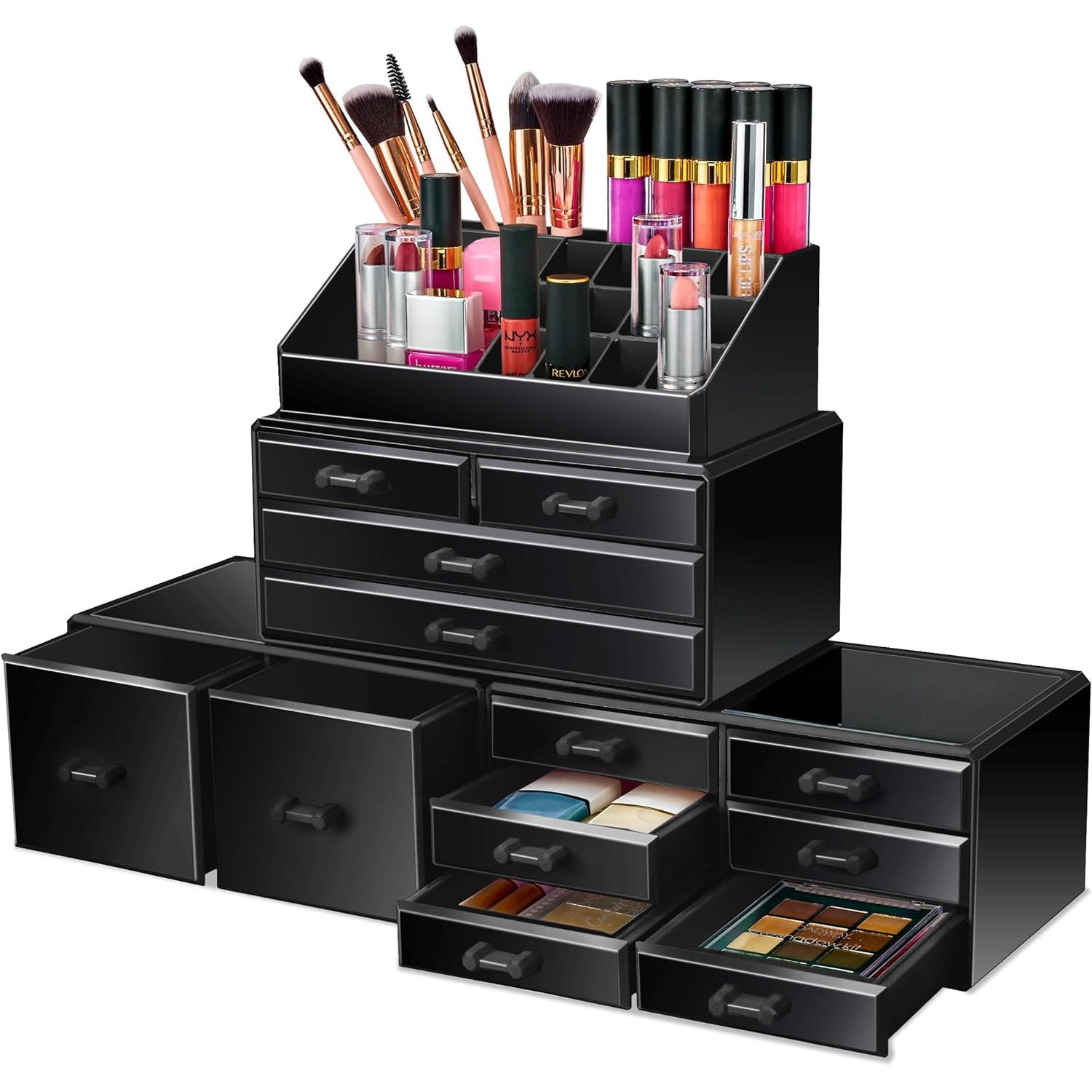 Stackable Makeup Organizer (12 Drawer) – Sorbus Home