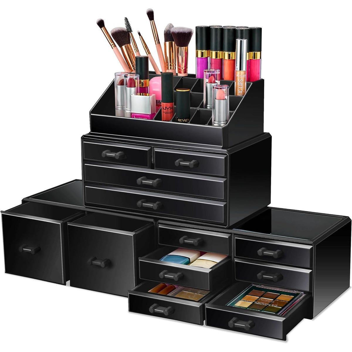 Stackable Makeup Organizer (12 Drawer)