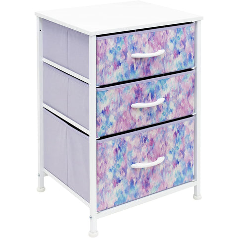 3 Drawer Display Nightstand