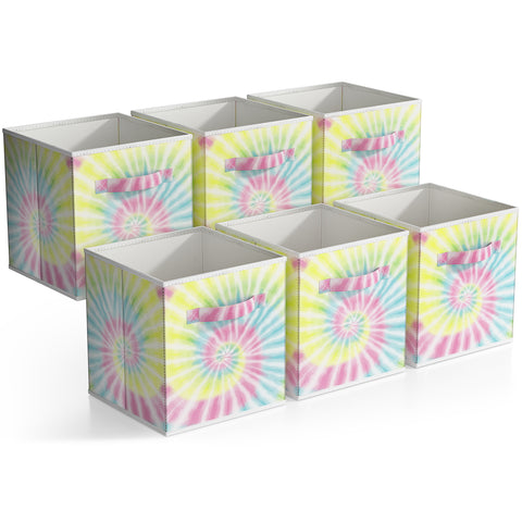 11" Cube Storage Bins (6 Pack)