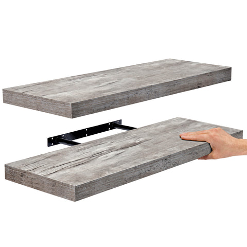 Rectangle Floating Shelves (2 Pack)