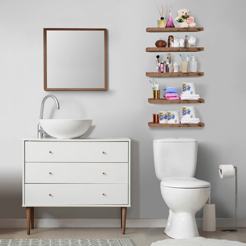 Wall Mounted Floating Shelves (5 Pack)