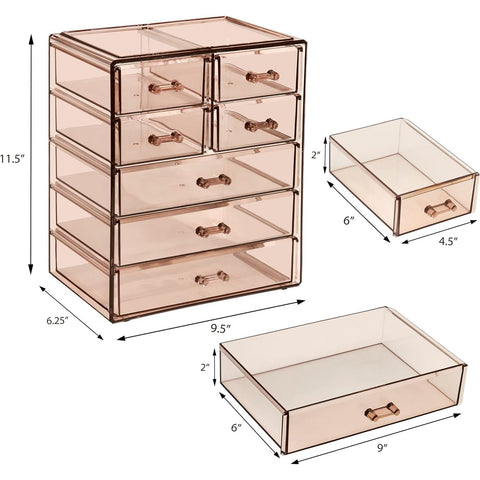 Makeup Organizer Drawer Set (7 Drawer)