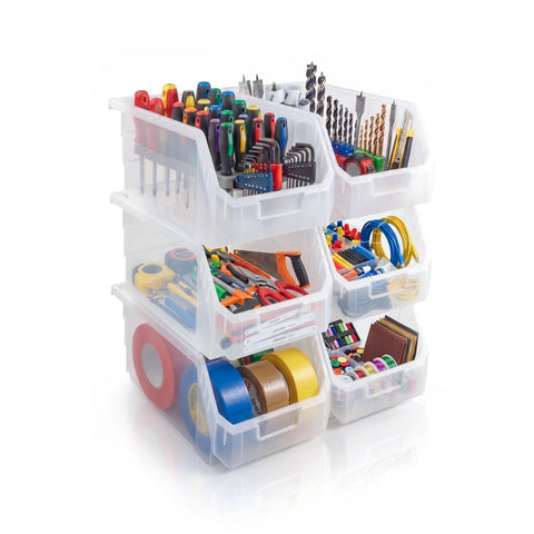 Open Front Garage Storage Bin (Large)