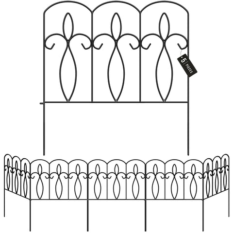 Garden Fence Panels (Set of 5)