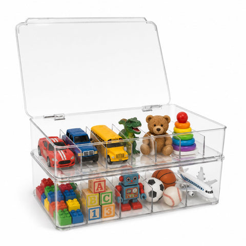 Plastic Stackable Storage Organizers