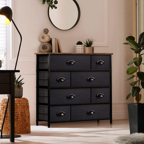 8 Drawer Wide Dresser