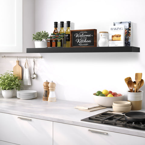 55-Inch Extra Long Floating Shelf (1-Piece)