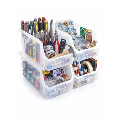 Open Front Garage Storage Bin (Large)