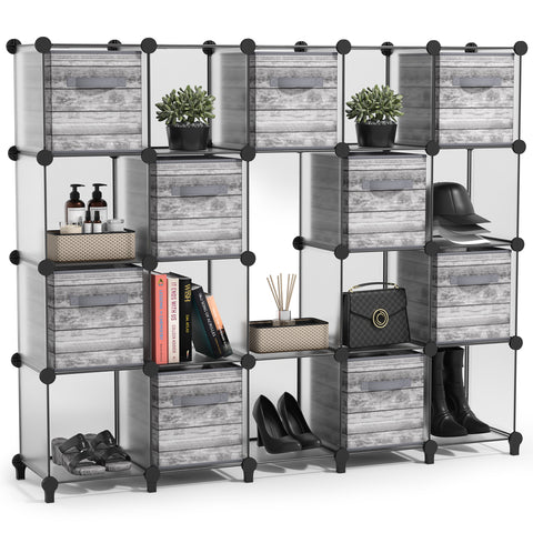 Stackable Cube Storage Organizer