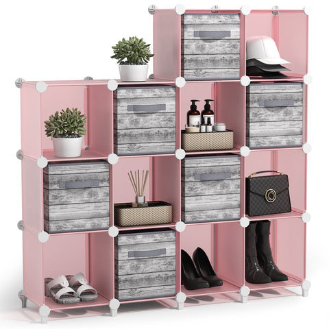 Stackable Cube Storage Organizer