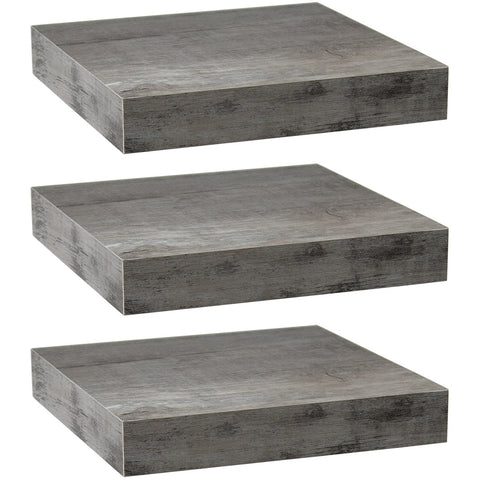 Floating Square Shelves (3 Pack)