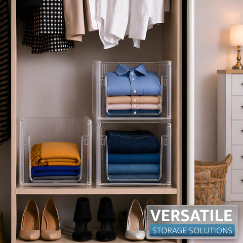 Extra Large Clear Closet Organizers