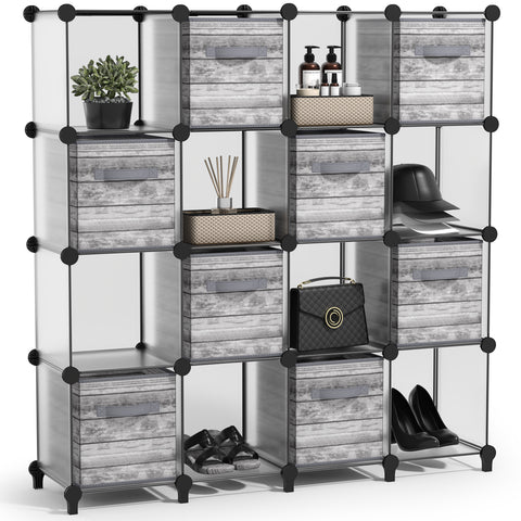 Stackable Cube Storage Organizer