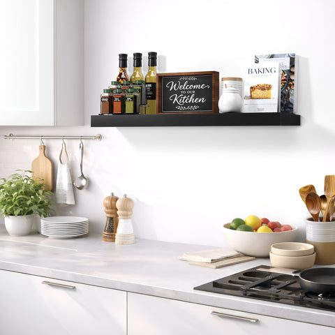 Long Floating Shelf (1-Piece)