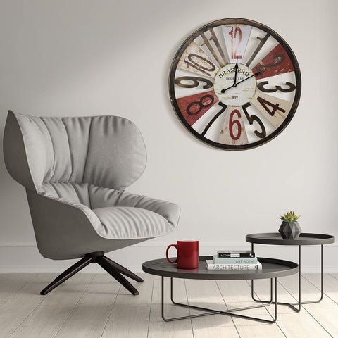 24â€ Brasserie Wall Clock (Numeral)