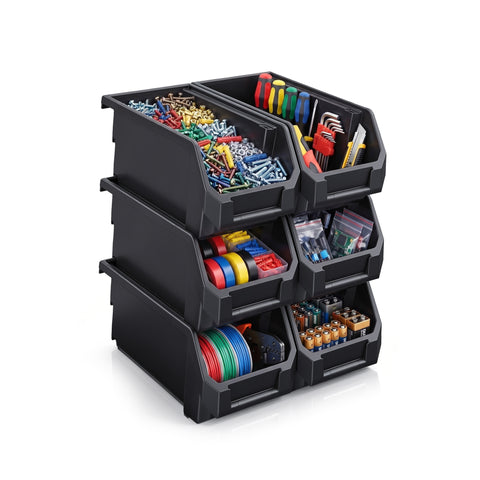 Open Front Garage Storage Bin (Large)