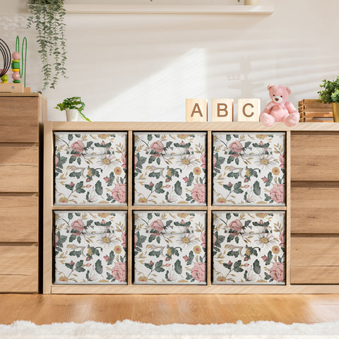 11" Cube Storage Bins (6 Pack)