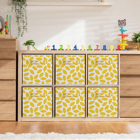 11" Cube Storage Bins (6 Pack)